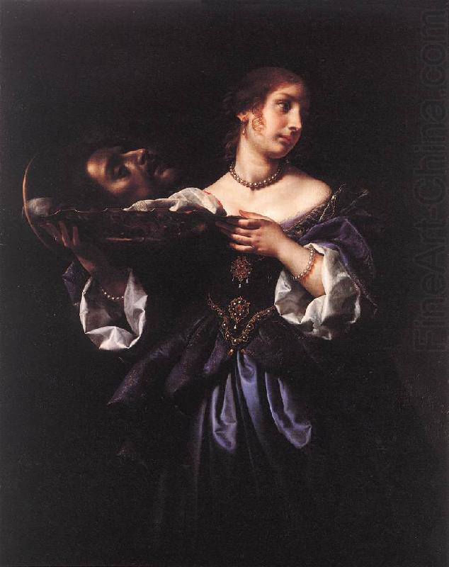 DOLCI, Carlo Salome with the Head of St John the Baptist dfg china oil painting image